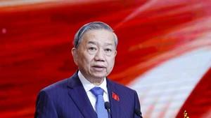 Le secrétaire général du Comité central du Parti communiste du Vietnam, To Lam. Photo : VNA.