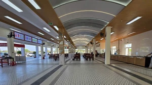 L'aire de repos située au km 205+92 fait partie du tronçon Vinh Hao – Phan Thiêt de l'autoroute Nord-Sud à l’Est. Photo : VNA.