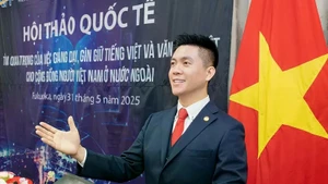 L’ambassadeur de la langue vietnamienne, Nguyen Duy Anh. Photo : baoquocte.vn
