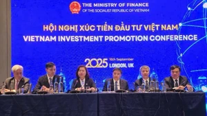 Conférence de promotion des investissements du Vietnam. Photo : NDEL