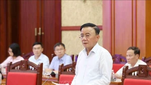 Tran Cam Tu, membre du Bureau politique et membre permanent du Secrétariat du Comité central du Parti. Photo : VNA.