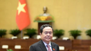 Le président de l’Assemblée nationale vietnamienne Trân Thanh Man. Photo : NDEL.