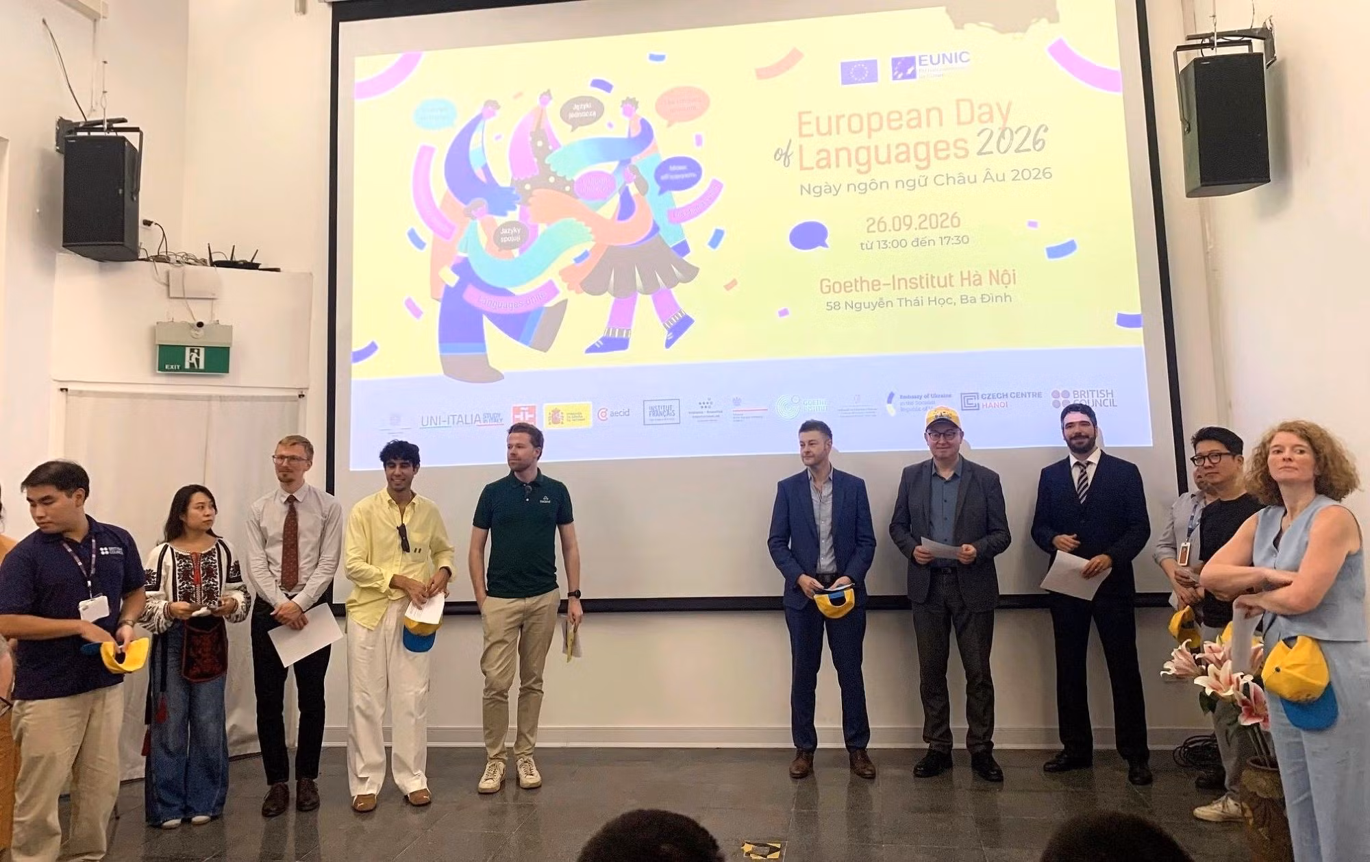 La 15ᵉ édition de la Journée européenne des langues, organisée dans l’après-midi du 26 septembre à l’Institut Goethe de Hanoï. Photo : XD.