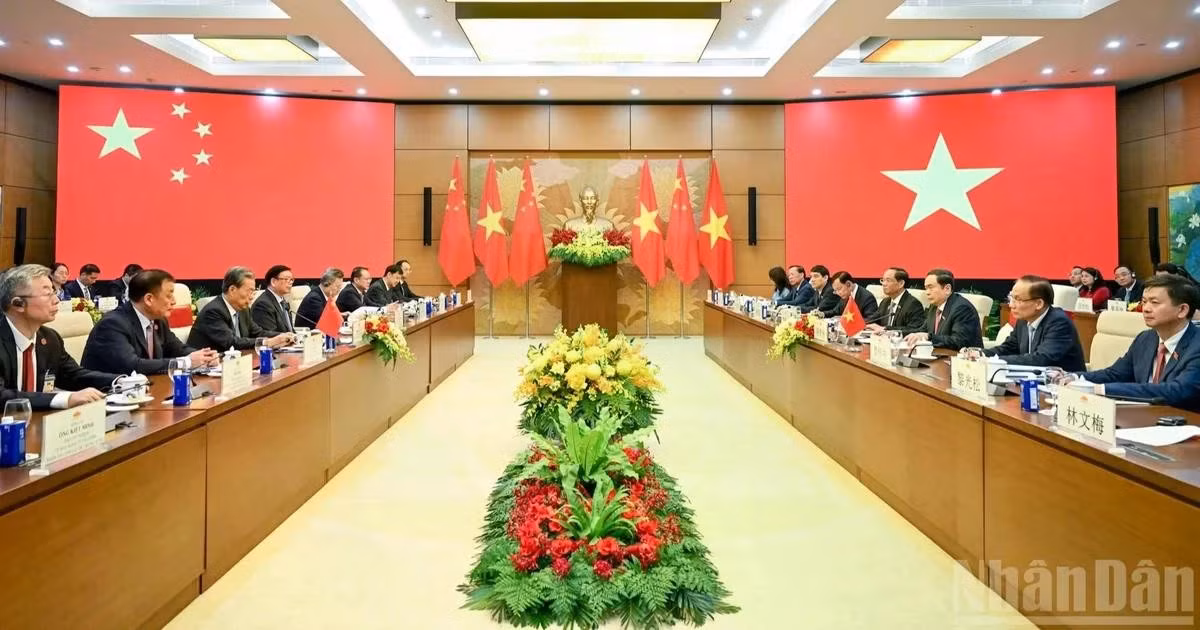 [Infographie] Les relations de coopération entre l’Assemblée nationale du Vietnam et l’Assemblée populaire nationale de Chine