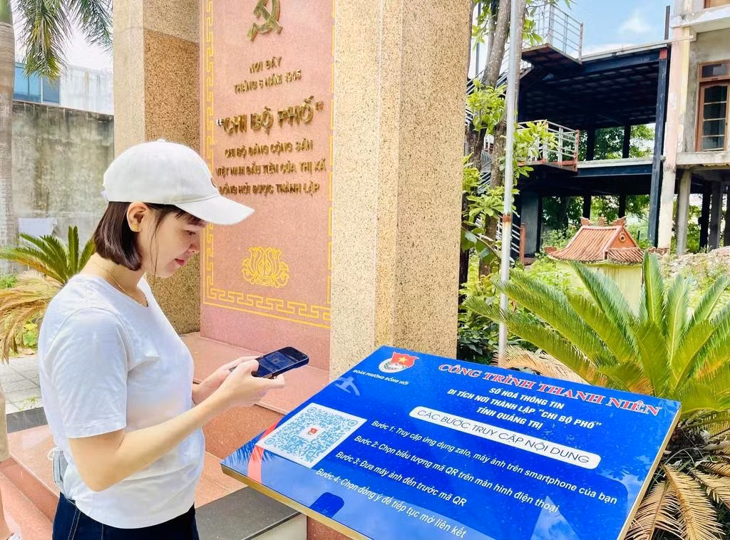 Hauts lieux historiques de la province de Quang Tri désormais accessibles en version numérique grâce aux codes QR, aux archives vidéo et aux modélisations interactives. Photo : VNA.