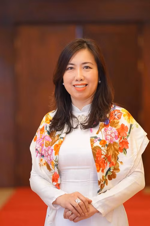 La vice-ministre vietnamienne des Affaires étrangères, Le Thi Thu Hang.