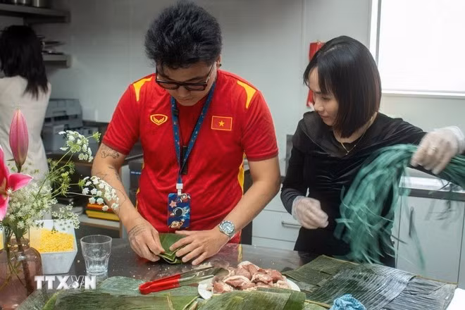 Le « Marché du Têt 2025 », une célébration vibrant au rythme des traditions vietnamiennes, a illuminé Wellington, capitale de la Nouvelle-Zélande, le 11 janvier. Photo : VNA.