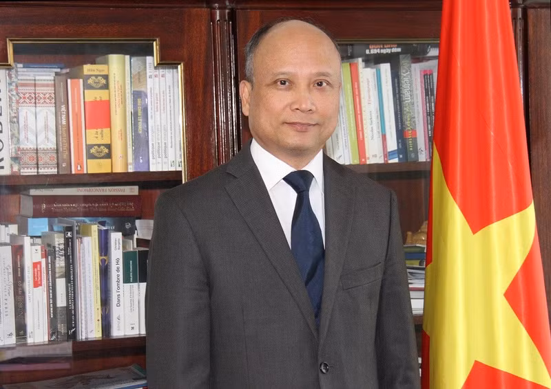 L’ambassadeur du Vietnam en France, Dinh Toàn Thang. Photo : baoquocte.vn