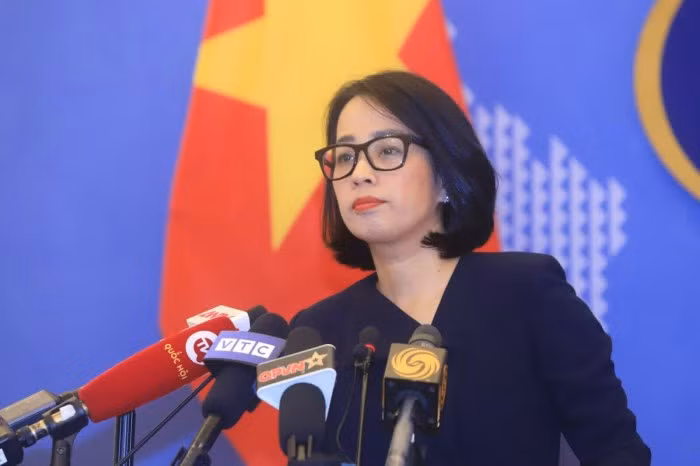 La porte-parole du Ministère vietnamien des Affaires étrangères, Pham Thu Hang. Photo : mofa.gov.vn