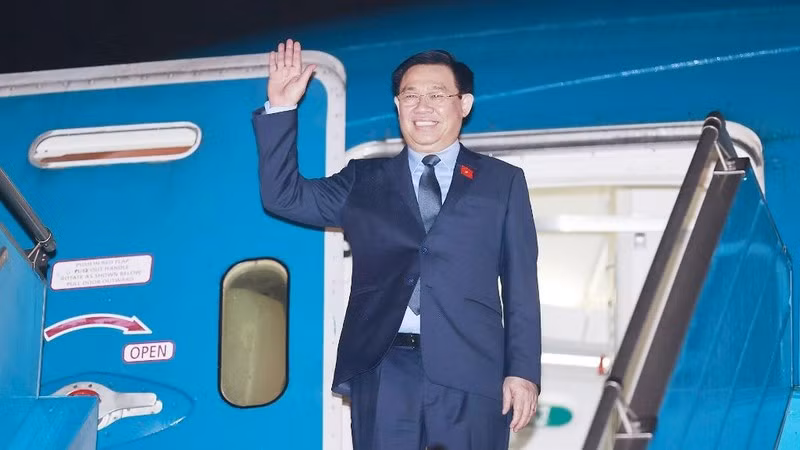 Président de l'Assemblée nationale du Vietnam, Vuong Dinh Huê. Photo : NDEL.