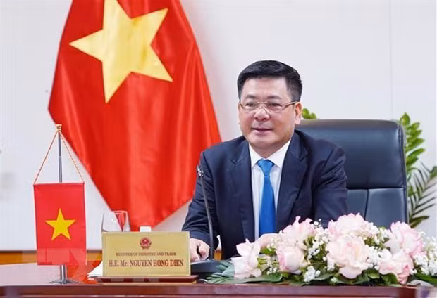 Le ministre vietnamien de l’Industrie et du Commerce Nguyên Hông Diên. Photo : VNA.
