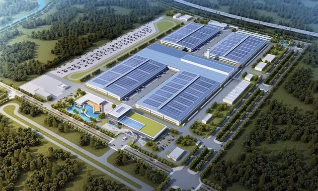 L'usine automobile Thành Công Viêt Hung dans le parc industriel Viêt Hung. Photo : baoquangninh.vn