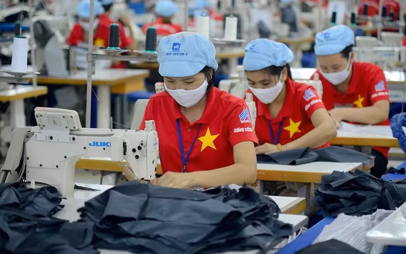 Au cours des 10 premiers mois de 2023, la valeur des exportations vietnamiennes vers l’UE a dépassé 36 milliards de dollars. Photo : NDEL.