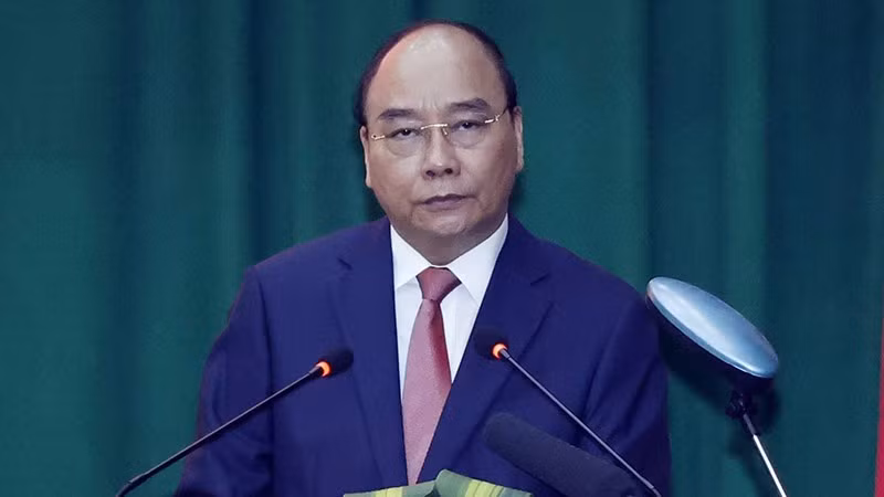 Le camarade Nguyên Xuân Phuc. Photo : VNA.