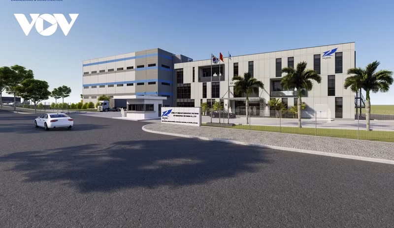 L’usine de composants aéronautiques KP VINA produira, traitera et assemblera des pièces d’avion, notamment la porte du moteur auxiliaire (APU Door), la pointe du MIC, le caisson d’aile, l’aileron et le carénage de support de volet des Boeing 787 et Boeing 737 Max. Photo : VOV.