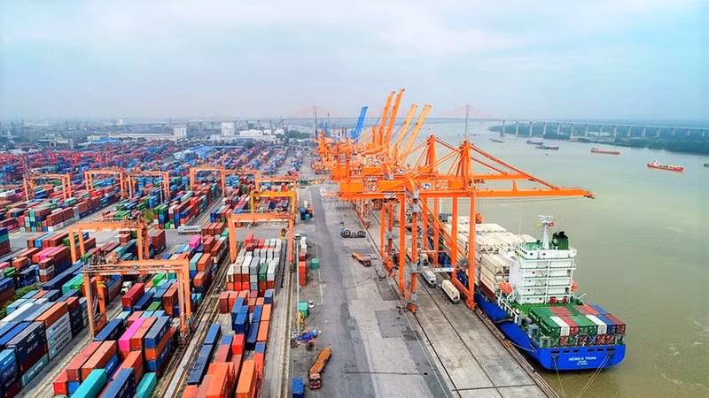 Le développement d’une logistique « verte » est une tendance inévitable. Photo : congthuong.vn