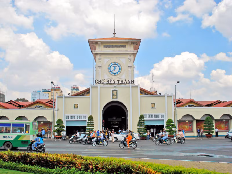 Le marché Bên Thành à Hô Chi Minh-Ville. Photo : sggp.org.vn