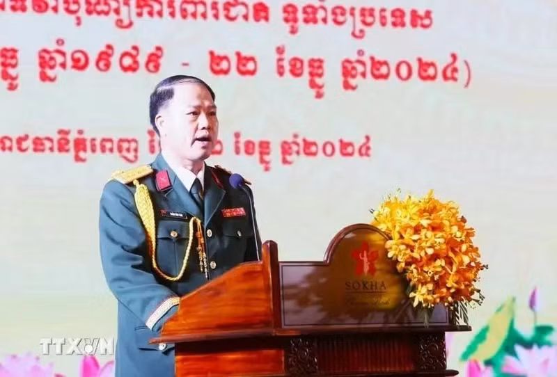 Le colonel Tran Van Tam. Photo : VNA.