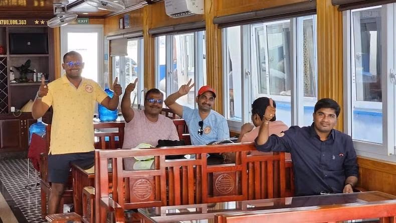 Les touristes semblent enthousiastes à l’idée de visiter ce site classé au patrimoine mondial. Photo : NDEL. Les touristes semblent enthousiastes à l’idée de visiter ce site classé au patrimoine mondial. Photo : NDEL.