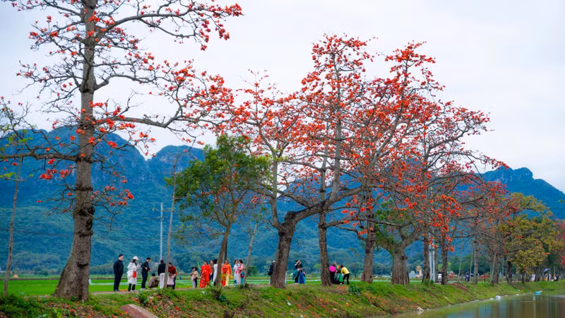 En plus de la pagode Huong, le district est également célèbre pour le lac Quan Son, considéré comme la « baie d'Ha Long terrestre de Hanoi ».