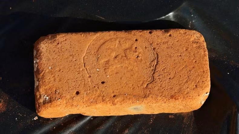 Les briques de Truong Sa sont imprimées avec l'emblème national et présentent des motifs et des matériaux très spéciaux.