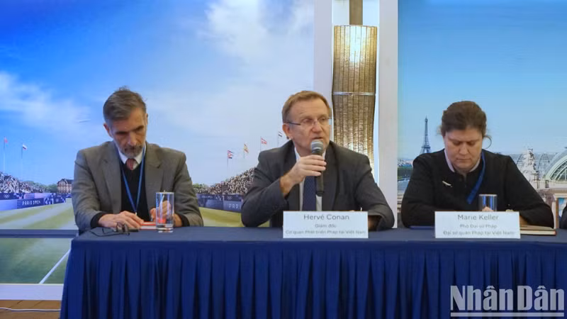 Hervé Conan, directeur de l'Agence française de développement (AFD) au Vietnam. Photo : NDEL.