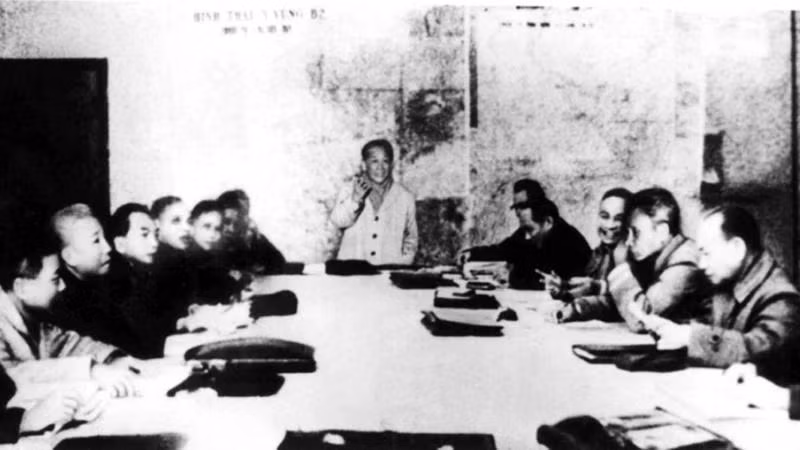En octobre 1974, le Politburo s'est réuni pour discuter du plan stratégique de libération du Sud. Photo d'archives : VNA.