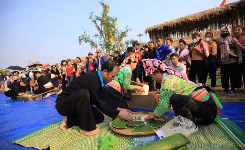 Les espaces gastronomiques ont attiré de nombreux visiteurs. Photo : baocongthuong. Les espaces gastronomiques ont attiré de nombreux visiteurs. Photo : baocongthuong.