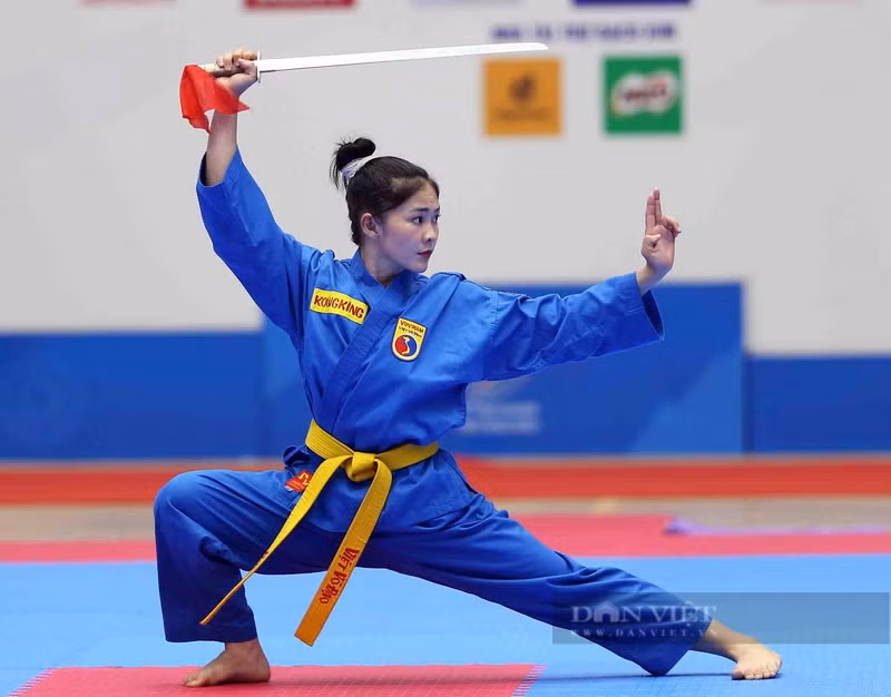Le Vovinam – Viet Vo Dao – est la quintessence des arts martiaux vietnamiens, la cristallisation de l'identité culturelle, de l'art du combat et du patriotisme. Photo : Danviet,