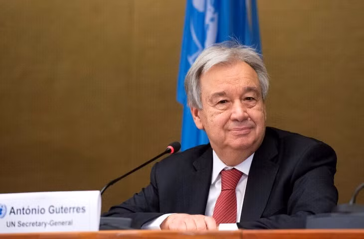 Le Secrétaire général de l’ONU, Antonio Guterres. Photo : AVI.