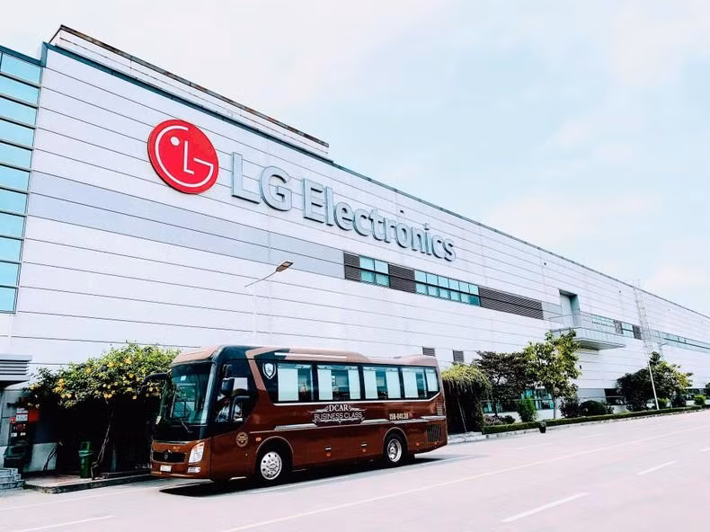 Le complexe de LG à Hai Phong. Photo : NDEL