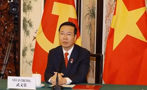 Vo Van Thuong, membre du Bureau politique et membre permanent du secrétariat du Comité central du Parti communiste du Vietnam (PCV). Photo : VNA