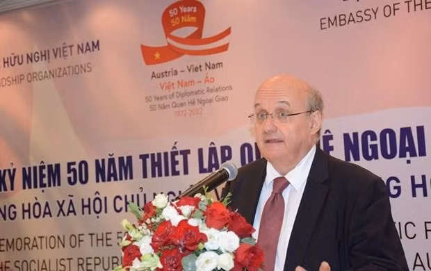 L'ambassadeur d’Autriche au Vietnam, Hans-Peter Glanzer. Photo : VNA.
