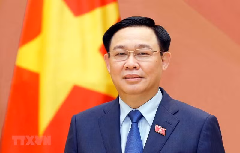 Président de l’Assemblée nationale vietnamien, Vuong Dinh Huê. Photo : VNA.