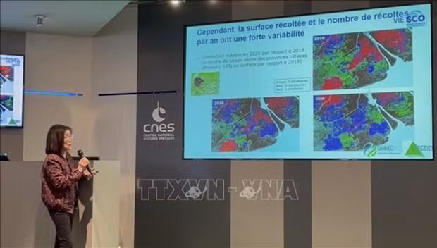 La scientifique « Viêt kiêu » en France, Lê Toàn Thuy. Photo : VNA.