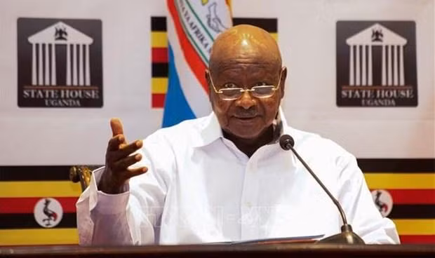 Le Président de la République d'Ouganda, Yoweri Kaguta Museveni, effectue une visite officielle au Vietnam, du 23 au 25 novembre. Photo : VNA.