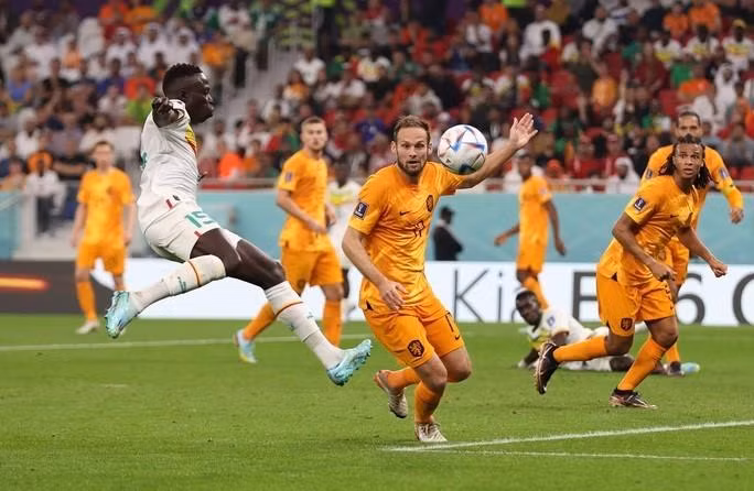 L'équipe néerlandaise a marqué 2 buts contre le Sénégal pour porter le score final 2-0. Photo : Reuters.