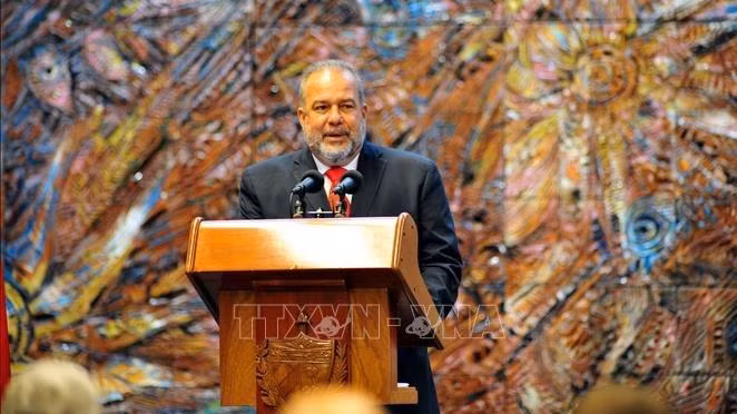 Le Premier ministre cubain, Manuel Marrero Cruz. Photo : VNA 