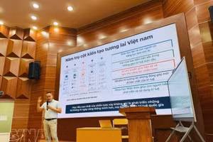 Le professeur Nguyen Van Tam, directeur du Département d’informatique, de données et d’intelligence artificielle d’IP Paris. Photo : VNA.