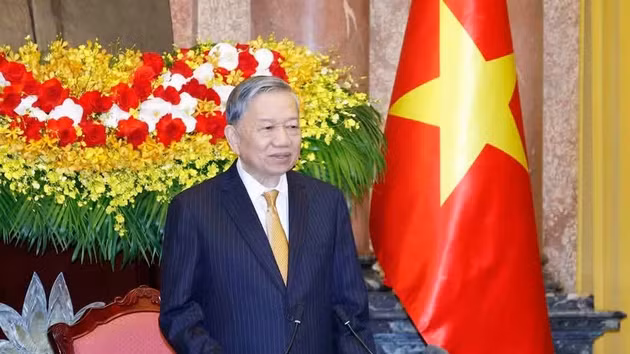 Le secrétaire général du Parti et chef de l'Etat vietnamien To Lam effectuera des visites en Russie et en France. Photo : VNA.