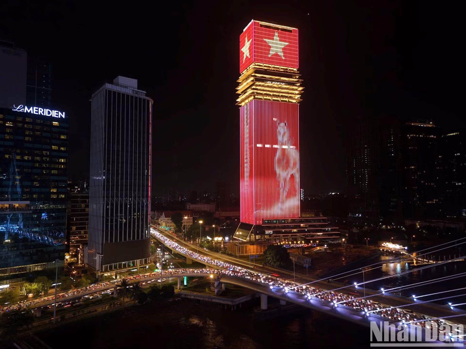 Une nuit qui s’annonce blanche à Hô Chi Minh-Ville. (Photo : The Anh)