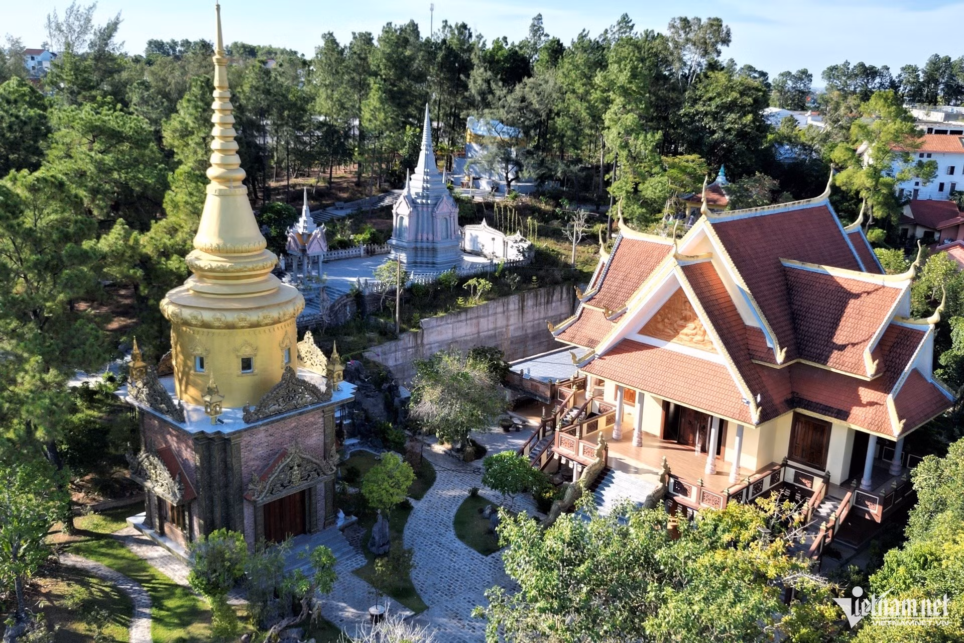 La pagode Thien Lam. Photo : Vietnamnet.