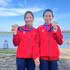 La camaraderie entre Tran Thi Tu Uyen et Pham Thi Bich Ngoc. Photo de : Bui Luong.