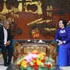 La vice-Première ministre Pham Thi Thanh Tra et le directeur régional de l’UNICEF pour l’Asie et le Pacifique Sanjay Wijesekera. Photo: VNA