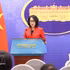 La porte-parole du ministère vietnamien des Affaires étrangères, Pham Thu Hang. Photo: VNA