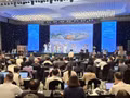 Cérémonie d’ouverture de la Semaine internationale du numérique au Vietnam 2026. Photo: NDEL.