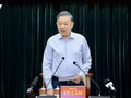 Le secrétaire général du Parti communiste du Vietnam et président de la République, To Lam. Photo : VOV.