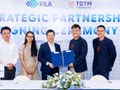 PILA (Vietnam) signe un accord de coopération stratégique avec TOTM Technologies (Singapour). Photo : NDEL