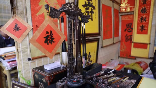 La fête de la calligraphie du printemps 2018 ảnh 6 La fête de la calligraphie du printemps 2018 ảnh 6