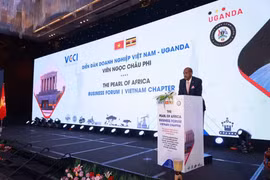 Vue du Forum des entreprises Vietnam-Ouganda, tenu à Hanoï le 12 août. (Photo : VCCI)